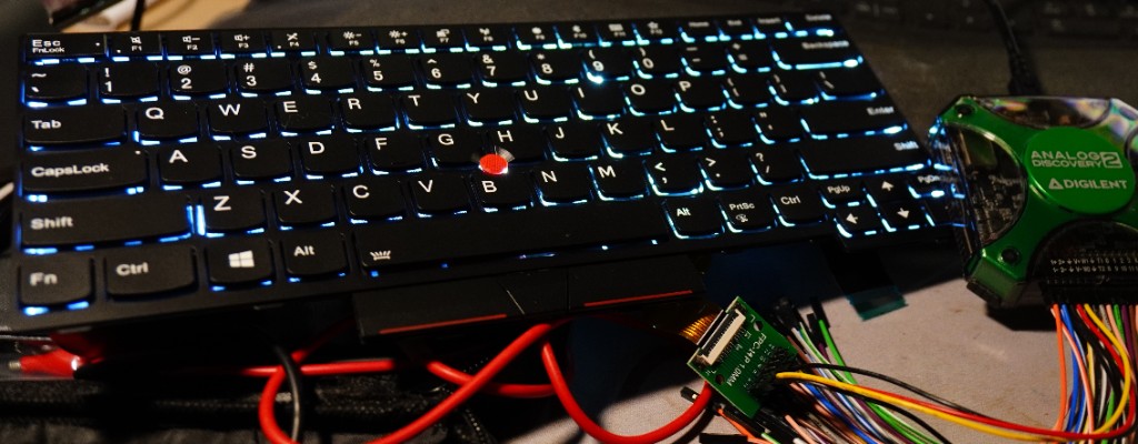 ZMK-ThinkPad - Part 3: Connector arrived, and then there was light